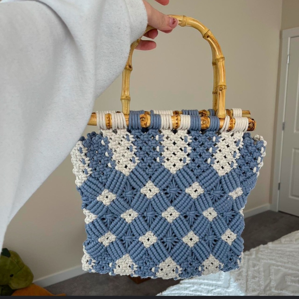 Zara Macrame Shopper Bag - Picture 7 of 7